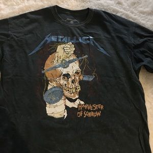 Urban outfitters oversized Metallica t shirt